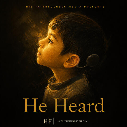 He Heard — original worship single written for Jaiden, born deaf. By His Faithfulness Media.