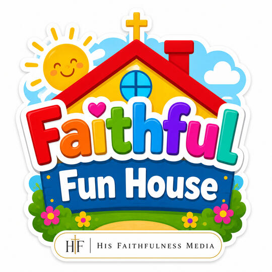 Faithful Fun House — a children's Bible story and worship show hosted by four real boys. Launching August 1st 2026.